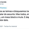 (55) Insónias em Carvão on Twitter_ _@AdrianFCardoso Por mim tiramos as teimas e bloqueamos todonjunto. Amanhã às 15, um mass block e mute. E depois vemos se continuam a falar dele._ _ Twitter.jpg